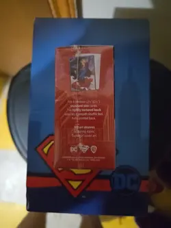 Dragon Shield Sleeves: Std Brushed Art Superman - Supergirl 100CT - Image 2