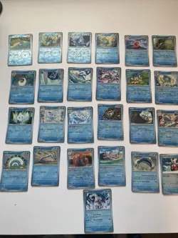Complete Reverse Holo Set Pokemon SV Paradox Rift 162 Card Lot c/u/r - Image 3