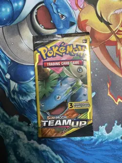Pokemon TCG Sun & Moon Team Up Mini Booster Pack Venusaur & Celibi Sealed 7.74G - Image 3