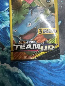 Pokemon TCG Sun & Moon Team Up Mini Booster Pack Venusaur & Celibi Sealed 7.74G - Image 4