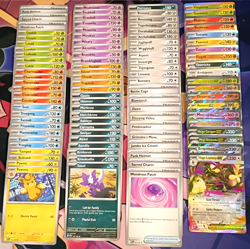 Pokemon Phantasmal Flames PFL Complete C/U/R/EX set - 94 cards! - Image 1