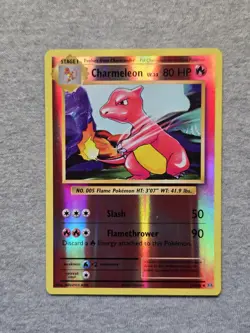 Charmeleon 10/108 Reverse Holo XY Evolutions Pokemon - Image 1