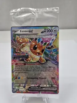 Pokemon SEALED Eevee ex 075/131 Prismatic Evolutions Surprise Box Stamped Promo! - Image 1