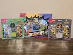 Pokemon TCG: Mega Evolution Ascended Heroes Deluxe Pin Collection + Larry&Erika - Image 1