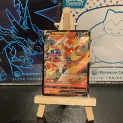 Pokemon TCG Infernape V SWSH252 Black Star Promo Ultra Rare Mint - Image 1