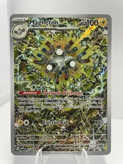 Pokemon TCG Magneton SVP 159 Lightly Played Condition - Image 1