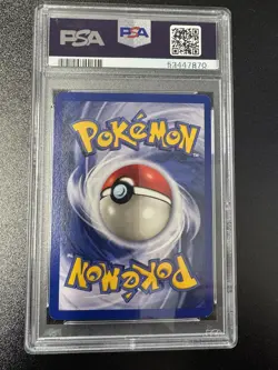 1999 Pokemon Game Pikachu #58 Red Cheeks-Shadowless PSA 7 - Image 2