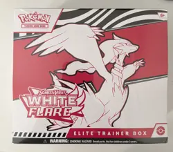 Pokemon TCG: Scarlet & Violet White Flare Elite Trainer Box - Sealed - ETB - Image 1