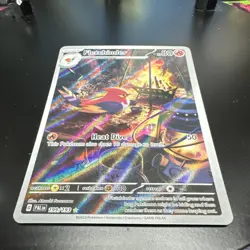 Pokemon TCG - Fletchinder Illustration Rare Holo 199/193 Sv02: Paldea Evolved - Image 4