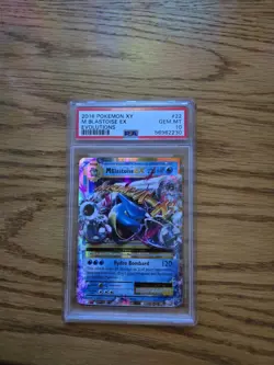 2016 Pokemon XY Evolutions #22 M Blastoise EX PSA 10 22/108 - Image 1