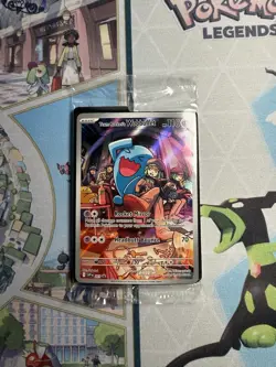 Team Rocket's Wobbuffet 203 Promo - Destined Rivals Holo NM Sealed Pokemon TCG - Image 3