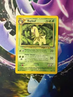 Bayleef 28/111 Neo Genesis Regular Pokemon TCG Rare - Image 3