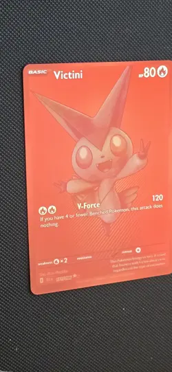 Pokemon Victini English Black Bolt White Flare 171/086 BWR - Image 2