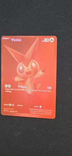 Pokemon Victini English Black Bolt White Flare 171/086 BWR - Image 3