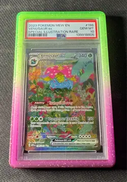 Pokemon Venusaur EX 198 Pokemon 151 PSA 10 GEM MINT 01 - Image 1