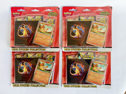 4 x Pokemon TCG Ascended Heroes 3 Pack Blister Tech Sticker Charmander Sealed - Image 2