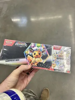 Pokemon Prismatic Evolutions Surprise Box & Booster Bundle - Image 4