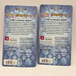 2X Pokemon TCG XY Breakpoint Packs w/ Promo Coin SEALED - Image 3