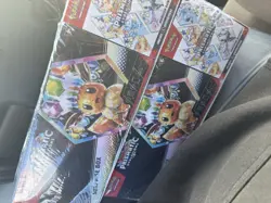 Lot Of 2 Pokemon Prismatic Evolutions Surprise Box+Booster Bundle Sams Club Set - Image 3