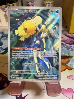Pokemon 2025 Misty's Psyduck 193/182 Destined Rivals - DRI EN Illustration Rare - Image 1