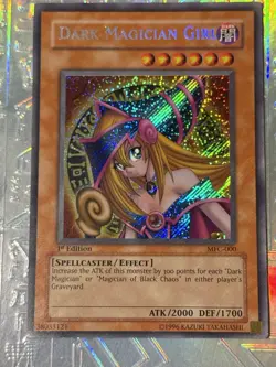 Dark Magician Girl MFC-000 Magician's Force 1st Edition - Image 1
