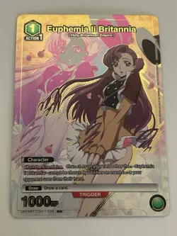 UNION ARENA Code Geass UE04BT/CGH-1-046 Euphemia li Britannia Parallel - U* - Image 1