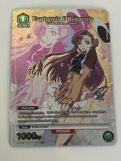 UNION ARENA Code Geass UE04BT/CGH-1-046 Euphemia li Britannia Parallel - U* - Image 2