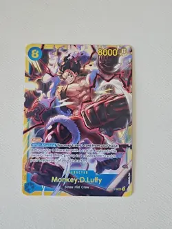 ONE PIECE CCG Monkey D. Luffy OP11-118 SEC A Fist of Divine Speed Non foil - Image 1