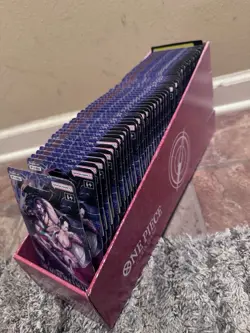ONE PIECE TCG: OP-14 THE AZURE SEA'S SEVEN SLEEVED BOOSTER PACK SEALED LOT OF 20 - Image 2