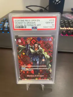 PSA 10 Monkey D. Dragon SP OP09 One Piece English GEM MT 10 - Image 1