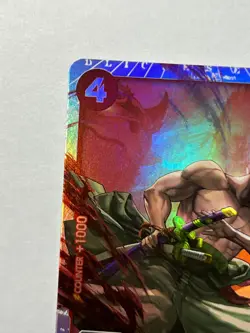 Roronoa Zoro ST21-015 Foil SR Gear 5 EX Starter Deck 21 - Image 2