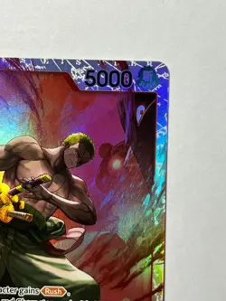 Roronoa Zoro ST21-015 Foil SR Gear 5 EX Starter Deck 21 - Image 3