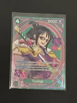 Tashigi EB03-018 One Piece Heroines SP SR Foil Alt Art Blocker 6000 - Image 1