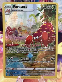 Pokemon TCG Parasect Trainer Gallery Holo Ultra Rare Card TG01/TG30 - Image 2