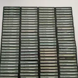 160 Magic the Gathering Green Rare/Mythic Mix Card Lot.. - Image 2