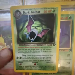 Pokemon Team Rocket Dark Golbat 7/82 Card 2000 Nintendo Wizards Holo - Image 1