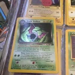 Pokemon Team Rocket Dark Golbat 7/82 Card 2000 Nintendo Wizards Holo - Image 2