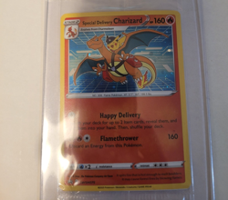 Special Delivery Charizard SWSH075 Pikachu English Sword & Shield Promo Cards - Image 3