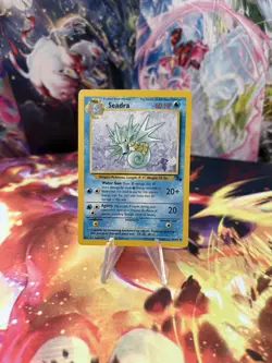 Pokemon TCG Seadra Fossil, Unlimited Uncommon Card 42/62 - Image 1