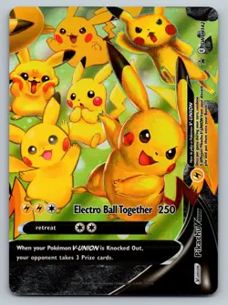Pikachu V-Union Promo SWSH: Sword & Shield Promo Cards SWSH142 NM - Image 1