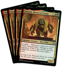 x4 Tannuk, Memorial Ensign - 0233 - Edge of Eternities - MTG - NM Ships Now - Image 1
