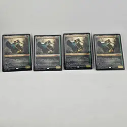 MTG Lathril, Blade of the Elves (Foil Etched) Media Promos Foil X4 - Image 1