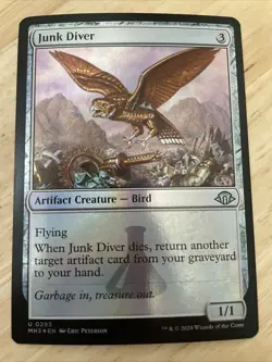 MTG Junk Diver Modern Horizons 3 #0293 FOIL Uncommon MH3 NM/M - Image 1