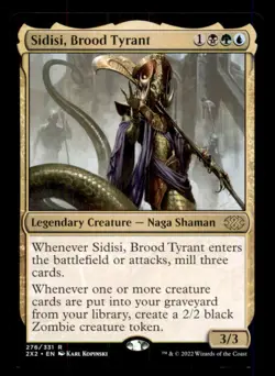 Sidisi, Brood Tyrant LP Light Play Double Masters 2022 MTG [12364] - Image 1
