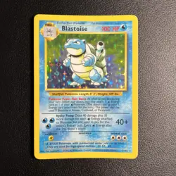 Pokemon TCG Blastoise Base Set (Unlimited) 2/102 Holo Rare - LP - Image 2
