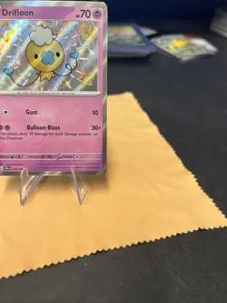 Drifloon Shiny Paldean Fates Ultra Rare Pokemon TCG 155/091 Scarlet & Violet - Image 4