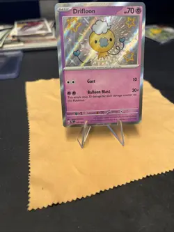 Drifloon Shiny Paldean Fates Ultra Rare Pokemon TCG 155/091 Scarlet & Violet - Image 5