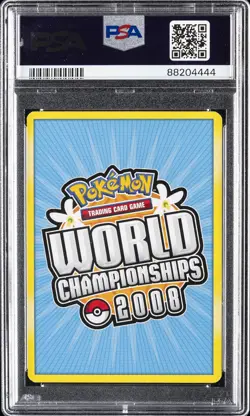 2008 POKEMON WORLD CHAMPIONSHIPS PROMO EMPOTECH #101 MEW-GOLD STAR PSA 10 - Image 2