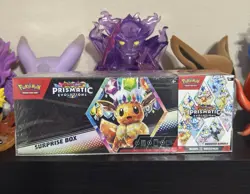 Pokemon TCG Prismatic Evolutions Booster Bundle + Surprise Box Sams Bundle - Image 1