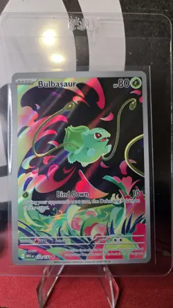 Bulbasaur 133/132 Mega Evolutions Illustration Rare Pokemon TCG English NM - Image 1